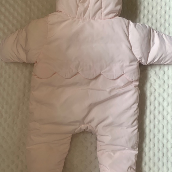 Jacadi Pink baby Snowsuit 1m 54cm - Picture 3 of 4